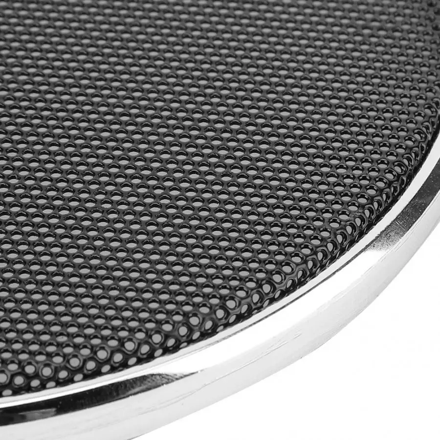 5in пластиковая рамка черная сетка автомобильная аудио защитная решетка Защитная крышка модификация запчасти динамик декорация сети