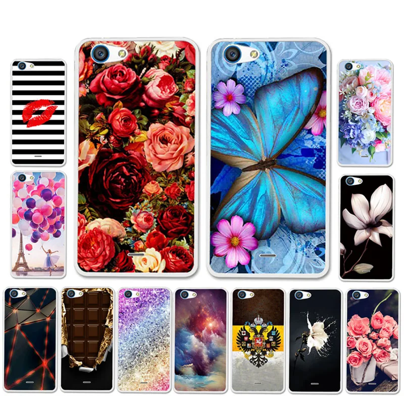 

Ojeleye DIY Patterned Silicon Case For ZTE Blade A601 Case Soft TPU Cartoon Phone Cover For ZTE A601 Covers Bag Anti-knock Shell