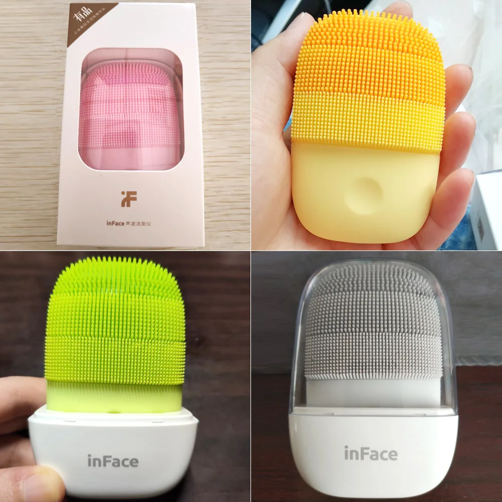 Xiaomi inFace маленький очищающий прибор глубоко очищает звуковой прибор для ухода за лицом очищающий Массажер кожи лица