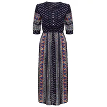 FANALA Women Dress Summer Bohemia Printed Long Beach Party Dresses Sexy V Neck Split Maxi Dress Vestidos Half Sleeve Plus Size