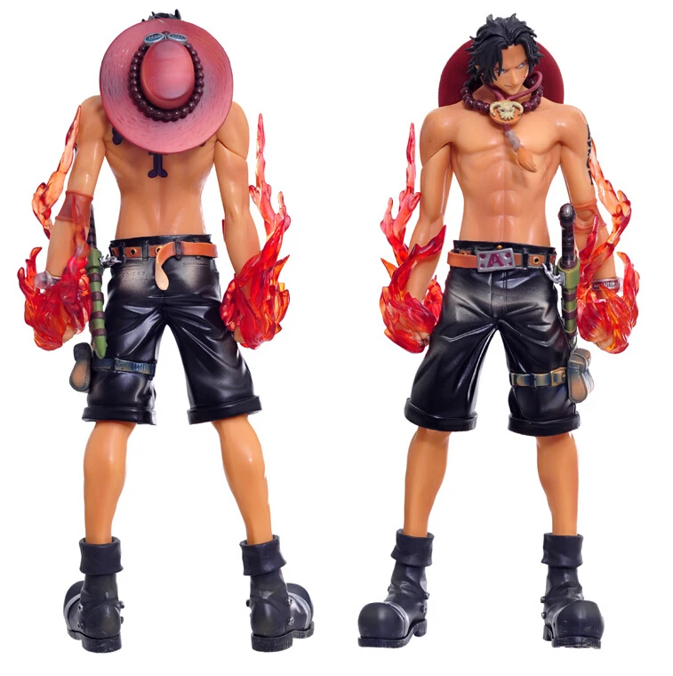 26 см размер Аниме One Piece Fire Fist Ace - Portgas D штучная ПВХ фигурка Коллекционная модель