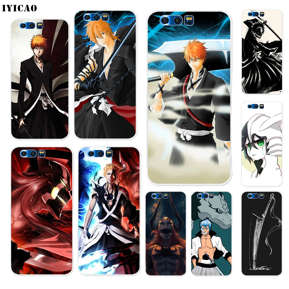 IYICAO Ichigo BLEACH Soft Silicone Case for Huawei Y9 Y7 Y6 Prime 2018 Honor 8C 8X 8 9 10 Lite 7X 7C 6A 7A Pro Cover | Мобильные