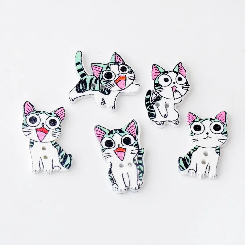 

Бесплатная доставка-100 шт., разноцветные кнопки для шитья по дереву с 2 отверстиями для скрапбукинга 24x15mm-24x22mm J2942