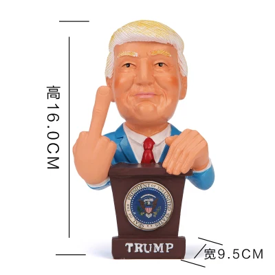 Trump figture/кукла Трамп/Забавный американский президент Danold J. Потертость для вашего