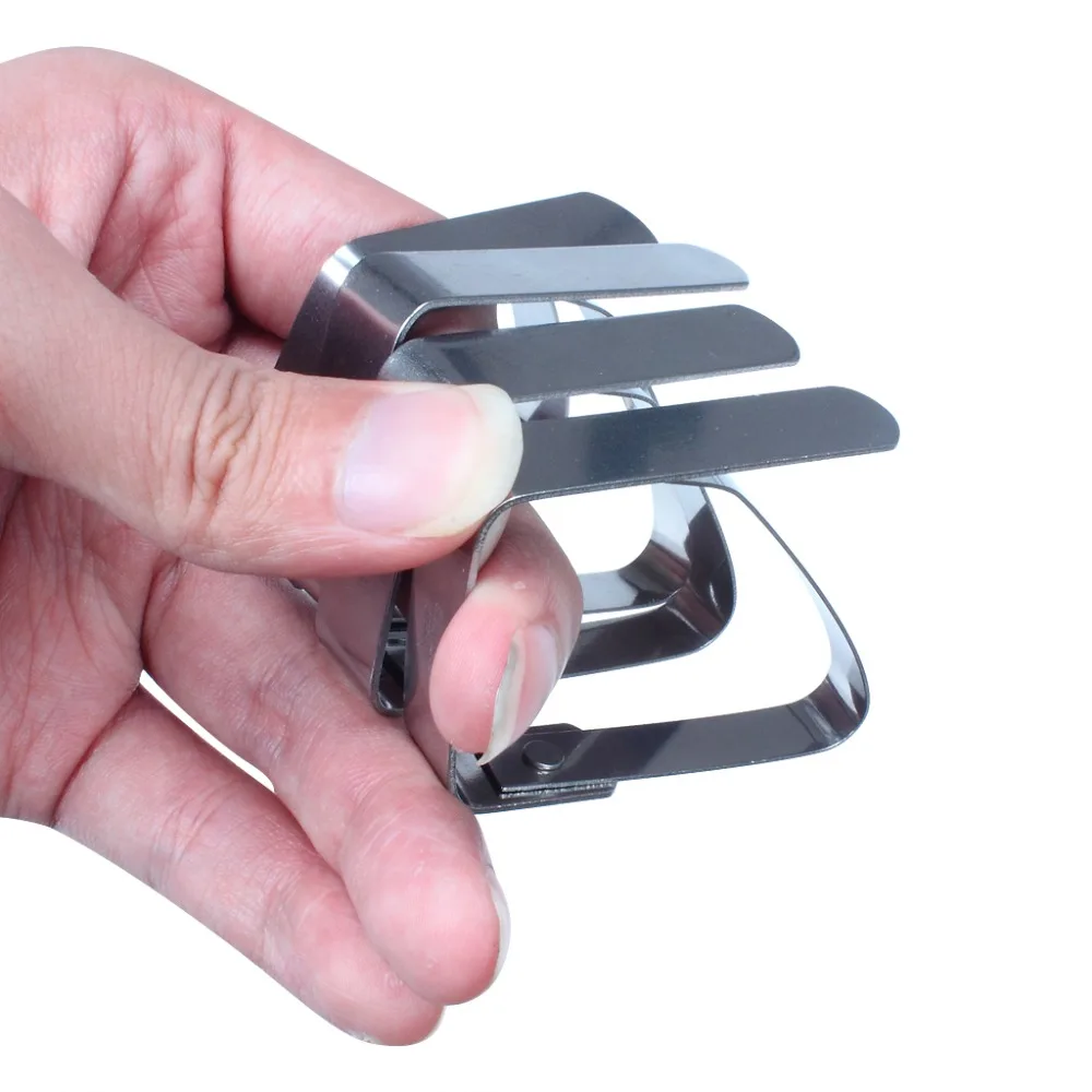Set of 4 Tablecloth Clips Stainless Steel Table Cover Clamps Table Cloth Holders Adjustable  (5)