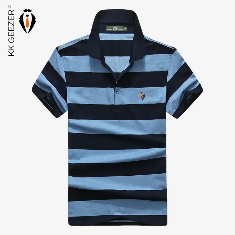 Buy Big Stripes Mens Polo Shirts Brands Designer Men