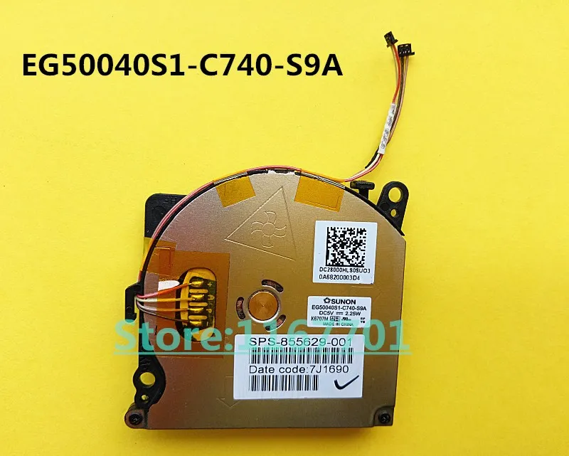 HP Spectre 13 13-V 855629-001 EG50040S1-C670-S9A EG50040S1-C740-S9A _2