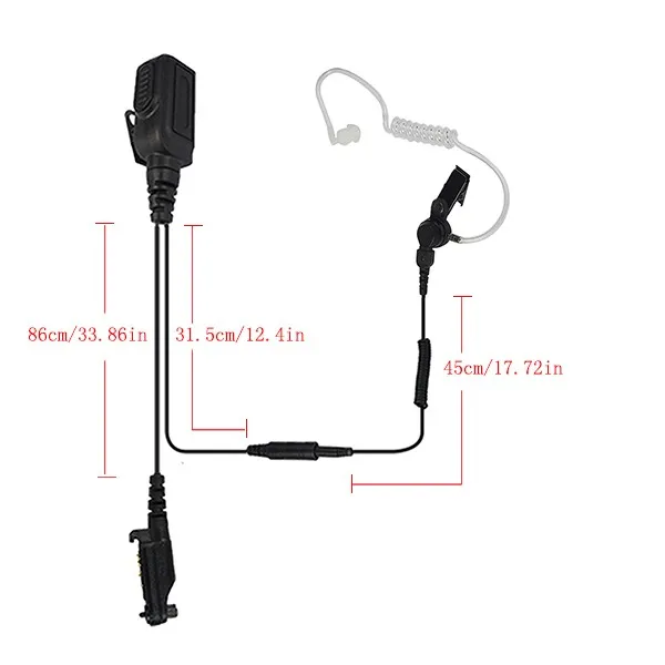 Радио динамик для Hytera HYT PD680/PD602/PD685/PD662 X1e X1p двухстороннее радио Walkie Talkie C2294A