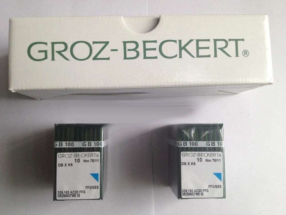 

1 small package 10 needles DBXK5 SIZE 75/11, 12,10,9GROZ-BECKKERT NEEDLES, MADE IN GERMANY