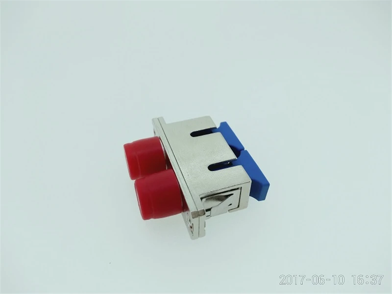 Híbrido de Fibra Preço de Atacado sc para fc sm e mm Duplex Adaptador Óptica Ftth Conector Verde Azul Apc Upc Fibra Acoplador Elink 5 Pcs 3 High Quality Telefonia e Comunicação