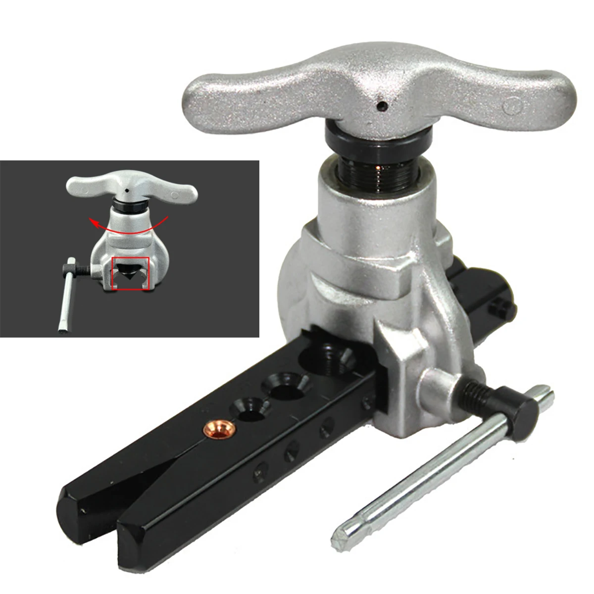 DWZ   2pcs Eccentric Cone Flaring Tool Refrigeration 1/4" To 3/4" Copper Tube Capacity
