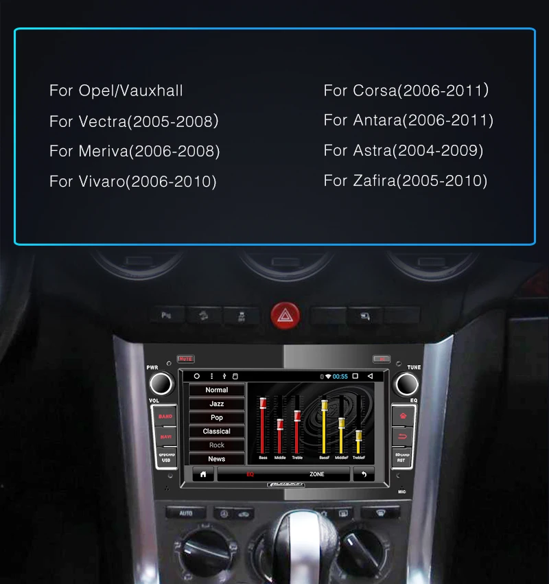 Discount Pumpkin 2 Din Android 7.1 Car Multimedia No DVD Player GPS Navigation Car Stereo For Opel/Corsa Wifi OBD2 FM Rds Radio Headunit 3
