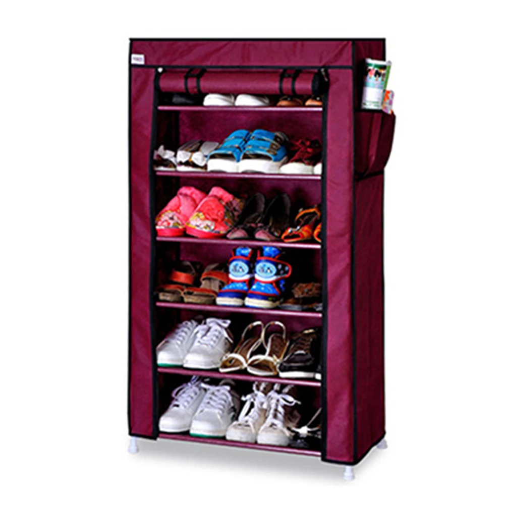 7 طبقات الأحذية مقصورة حوامل الغبار مويستوريبروف سعة كبيرة الأحذية تخزين الأحذية الرف منظمة الفضاء توفير 7 طبقات الأحذية مقصورة حوامل الغبار مويستوريبروف سعة كبيرة الأحذية تخزين الأحذية الرف منظمة الفضاء توفير