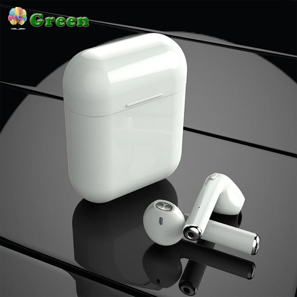 

Wireless Earphones Binaural Bluetooth Headset F10 Binaural 4 Hours Battery Life Wireless In-ear phones Off White
