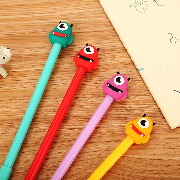 

Big eyes Monster Gel Pen Cute 0.5 mm black ink Signature Pen School Office writing Supplies Promotional Gift