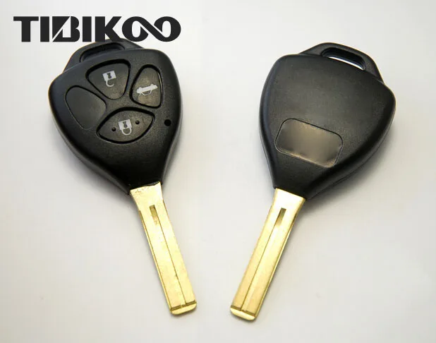 

Replacement Key Blanks For Toyota Crown Remote Key Shell 3 Buttons