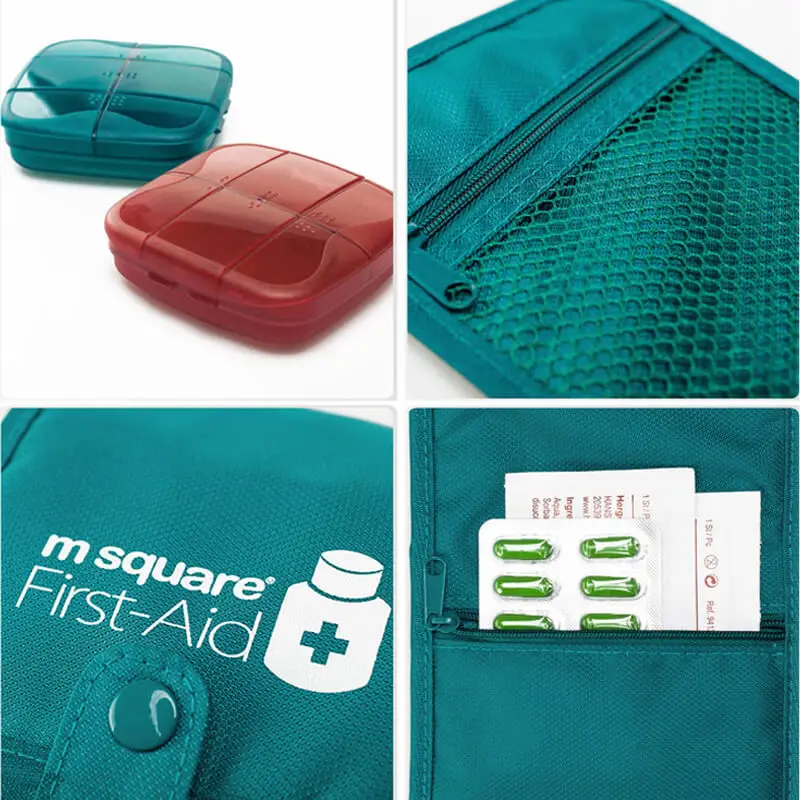 Mini First Aid Kit Home Car Bandage First Aid Bag Outdoor Camping Sport kit Medical Bag Tactical Military Emergency Survival kit