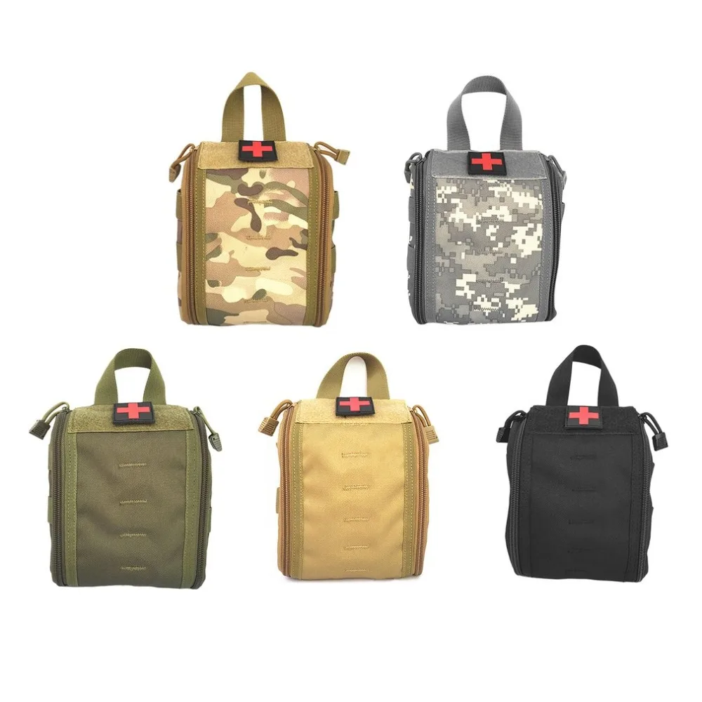 Тактический Molle набор первой помощи для выживания, сумка для игры, снаряжение для выживания на открытом воздухе, для кемпинга, походов, медицинская сумка, аварийный чехол для хранения