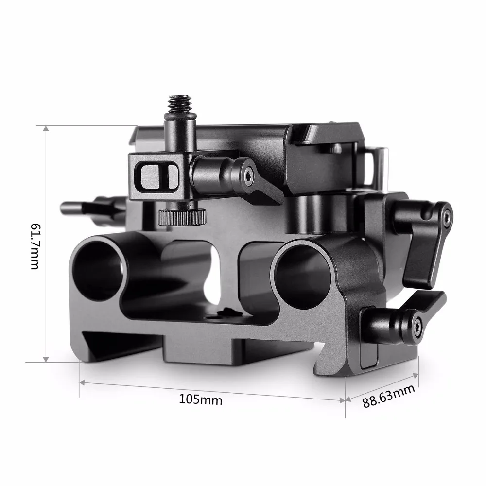 Комплект базовой плиты SmallRig Quick Release для Panasonic Lumix GH5 / GH5S SamllRig Cage 2049 с Arri dovetail groove 15