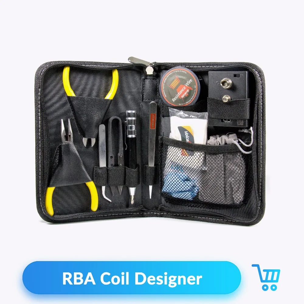 Volcanee DIY Tool Bag Tools Electronic Cigarette RDA RTA