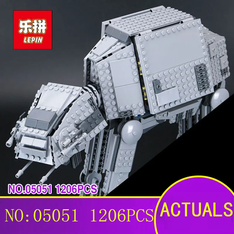 

Lepin 05051 StarWar Force Toys Awaken The AT Model AT Transportation Armored Robot 75054 Building Blocks Bricks Kid Toy