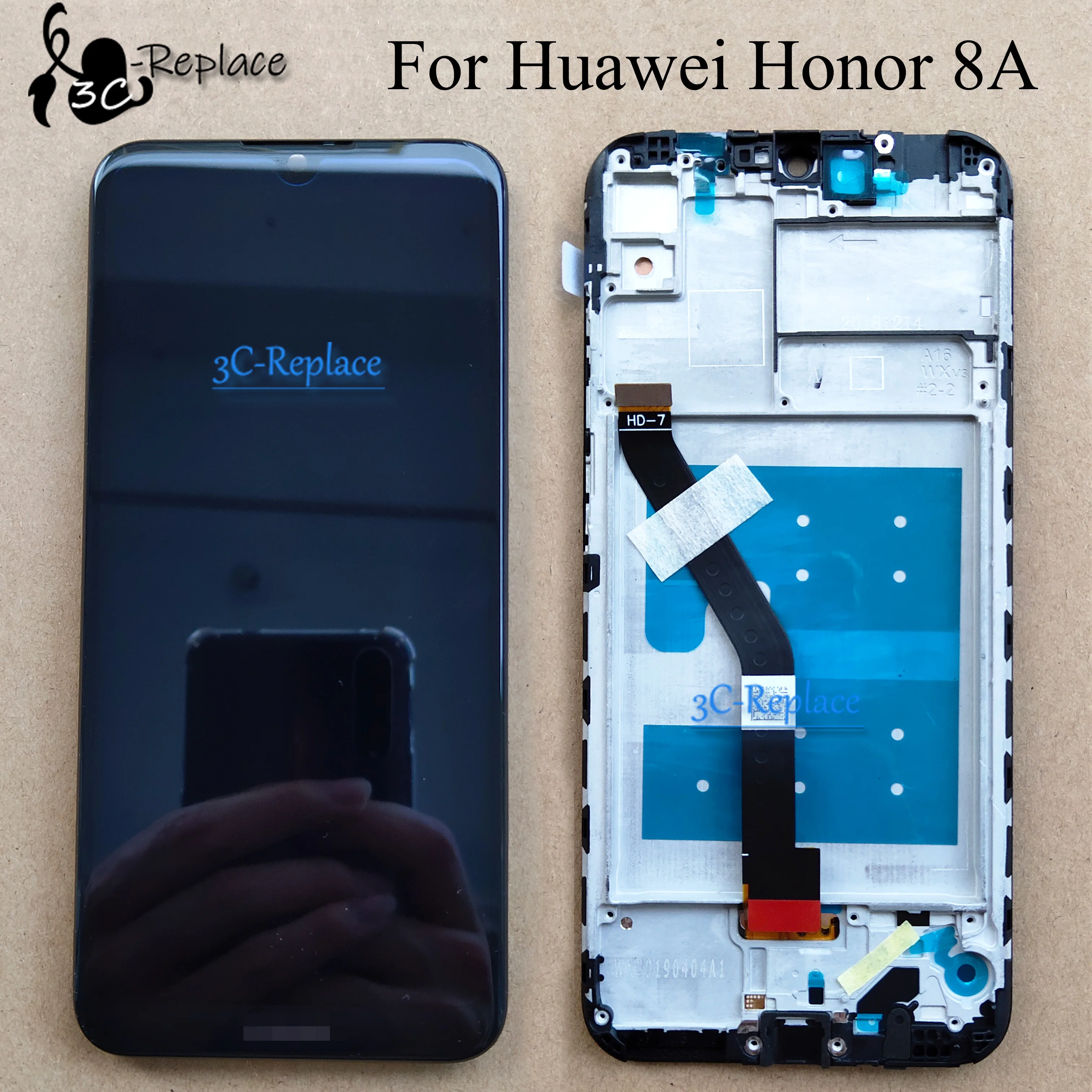 Оригинальный дисплей 6 1 дюйма для Huawei Honor 8A JAT L29/для pro L41 ЖК сенсорный экран