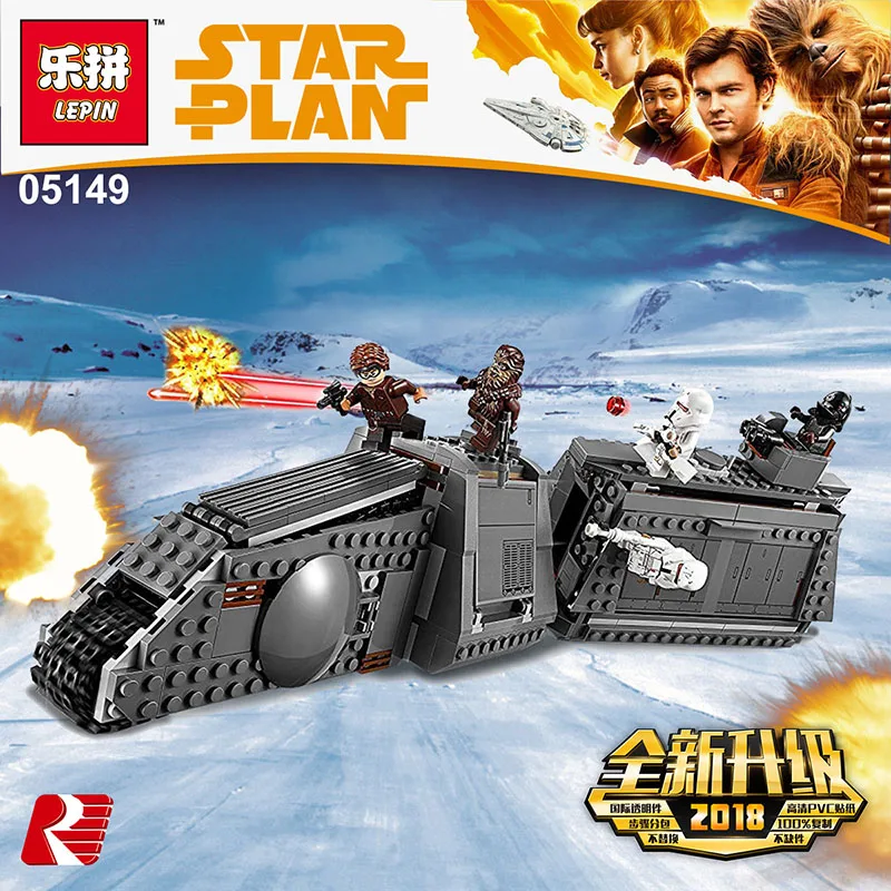 

2018 Lepin 05149 Star Wars Series Imperial Conveyex Transport Building Blocks Bricks Compatible Legoing 75217 Kids Assembled DIY
