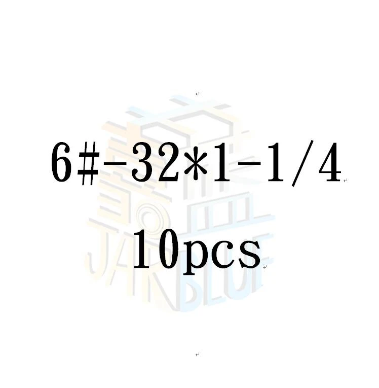 10 шт/50 шт, 6#-32UNC(1/4 5/16 3/8 1/2 5/8 3/4 7/8 1 1-1/4 1-1/2) Нержавеющая сталь дюймов 6#-32UNC зажимной винт под давлением - Цвет: Оранжевый