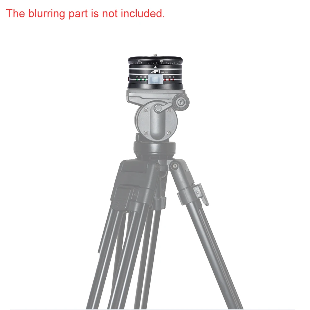 AFI MRA01 Professional Tripod Head Electric 360 Panorama Ball Head with Remote Control for GoPro Ac