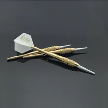 18 г 3 шт./компл. профессиональные иглы полеты сталь, медь, алюминиевый вал мягкий наконечник электронный дартс, 100-10