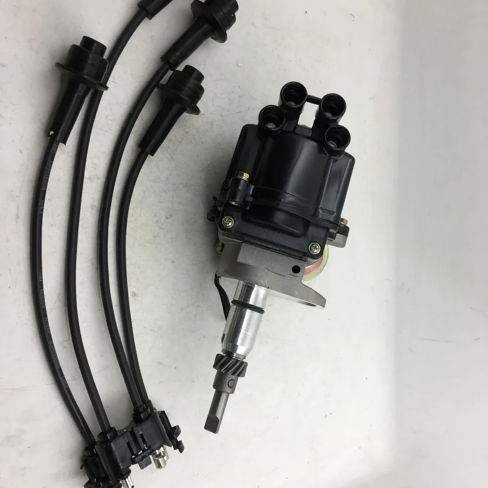 SherryBerg DISTRIBUTOR fit for TOYOTA ELECTRONIC CARBURETTOR ENGINE 2 VAC ADVANCE 1Y 2Y 3Y 4Y 19030-72080