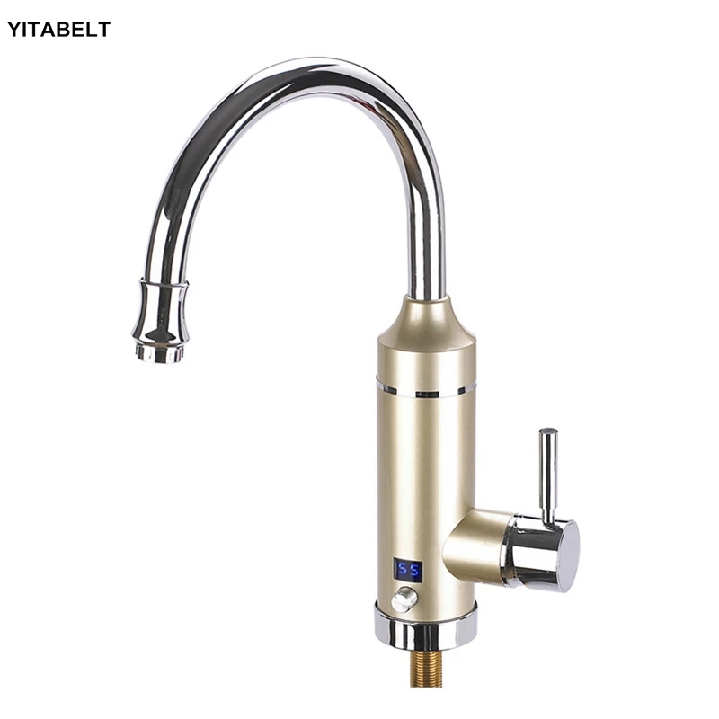 

Smart Kitchen Electric Faucet 1 Second Speed Heat Frequency Conversion LED Display Electric Heating Faucet