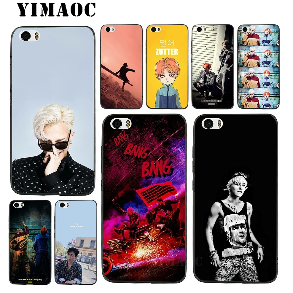 Мягкий силиконовый чехол YIMAOC G dragon K pop для Xiao mi Red 6 Note 4X 4A 5A 5 Plus A1 A2 Pro Lite 8 |