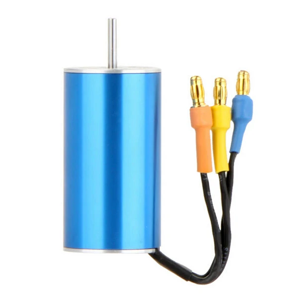 

ABWE Best Sale 2445 3000KV Inrunner Sensorless Brushless Motor for RC Car Boat Buggy Truck