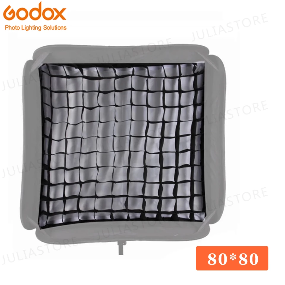 Godox сетки Портативный 80x80 см 3" x 32" Фото соты Softbox Сетки фоновые драпировки для студийной фотосъемки светодиодная вспышка света(сетка только