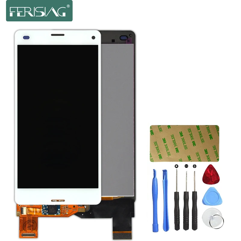 

AAAA+ For Sony Xperia Z3 compact Z3 mini D5803 D5833 LCD Display Touch Screen Digitizer Replacment Mobile Phone LCD+Tools kit