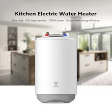 Xiaomi водонагреватель VIOMI портативный Электрический водонагреватель Fr кухня ванная комната 6.6л 1500 Вт IPX4 водонепроницаемый