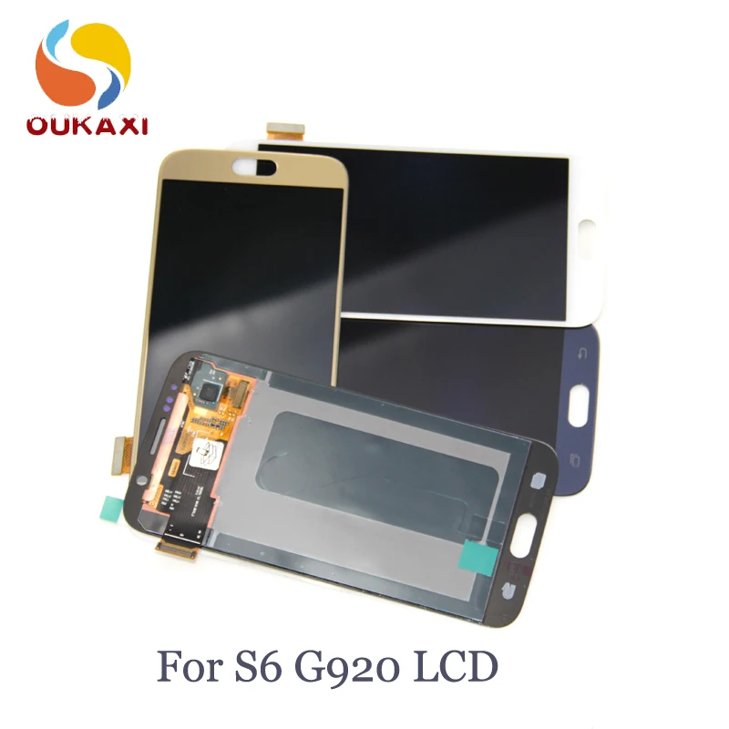 

G920f LCD For Samsung Galaxy S6 G920 G920F G920FD G920A G920I G920K Super AMOLED LCD Touch Display Digitizer+Tools