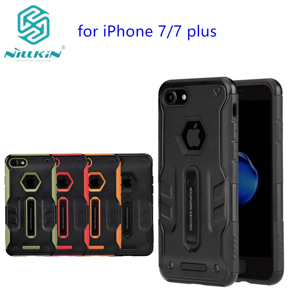 bilder für Für Apple iPhone 7 Fall Ursprünglicher Nillkin Defender 4 Stoßfest Armour Slim Cases Für iPhone 7 Plus Robuste Schild Zurück abdeckungen bilder für Für Apple iPhone 7 Fall Ursprünglicher Nillkin Defender 4 Stoßfest Armour Slim Cases Für iPhone 7 Plus Robuste Schild Zurück abdeckungen