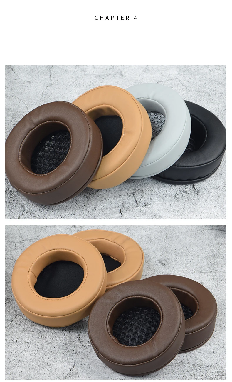 Replacement Foam Ear Pads Cushions for XIBERIA V2 Headphones High Quality Black Brown Earpads (17)