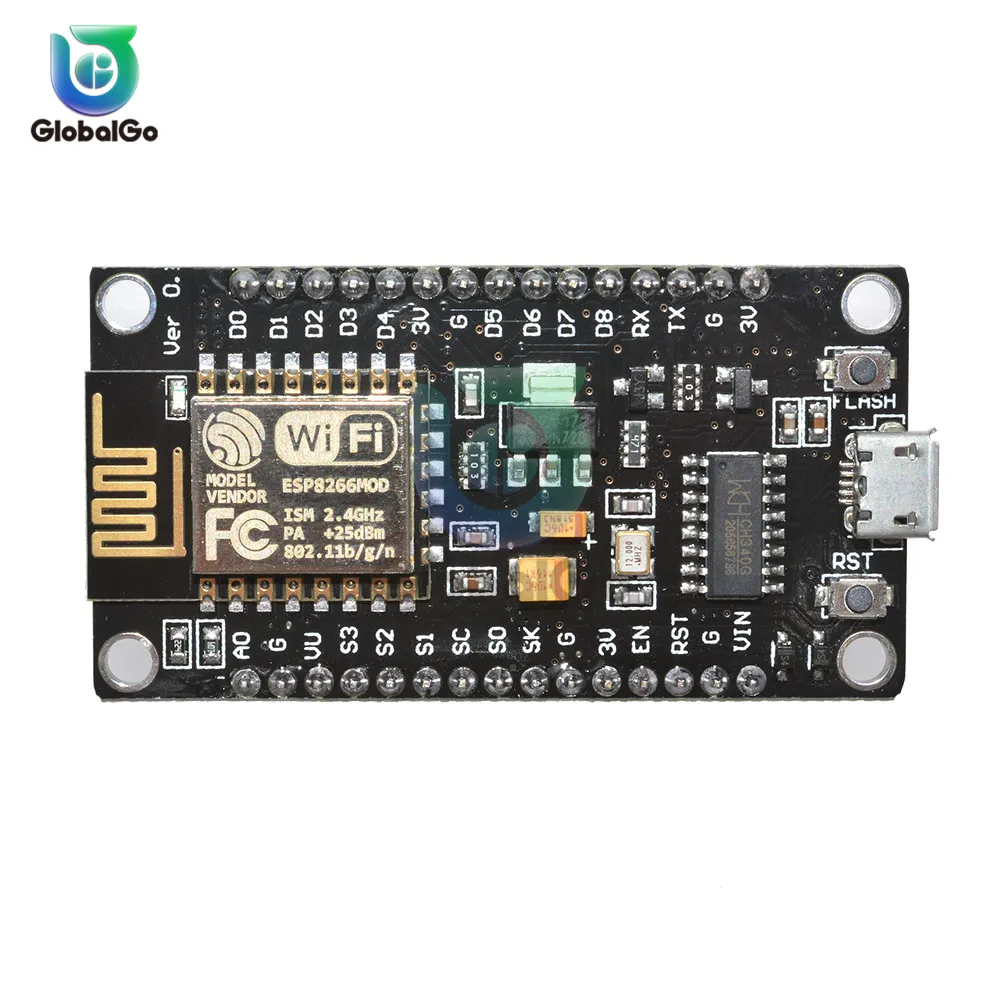 Wireless Module V3 ESP8266 ESP-12E WIFI Development Board CH340 Micro USB Connector wireless module ch340 cp2102 ch9102x nodemcu v3 v2 lua wifi internet of things development board based esp8266 esp 12e