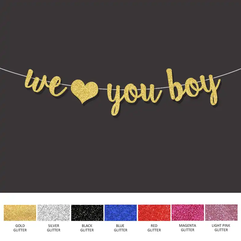 We Love You Boy Banner Baby Shower Boy Happy Birthday Party Decorations Backdrop Gender Reveal Gold Banner It S A Boy Signs Banners Streamers Confetti Aliexpress We Love You Boy Banner Baby Shower Boy Happy Birthday Party Decorations Backdrop Gender Reveal Gold Banner It S A Boy Signs Banners Streamers Confetti Aliexpress