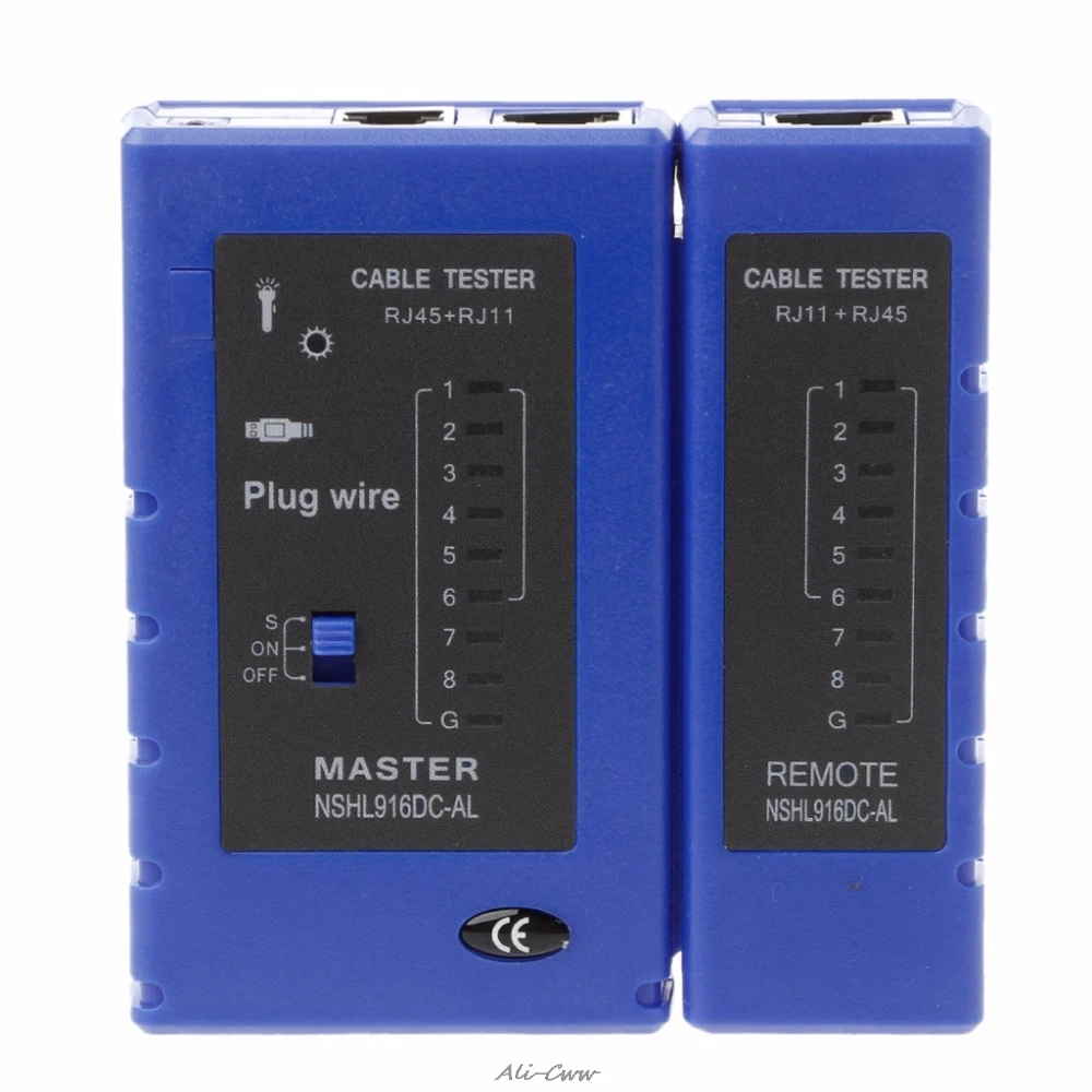 

Network Cable Tester RJ45 RJ11 RJ12 CAT5 CAT6 UTP USB Lan Wire Ethernet Test
