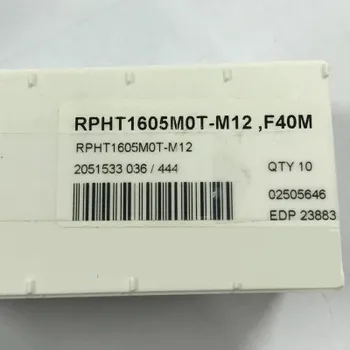 

10PCS TOOLS CARBIDE INSERT RPHT1605MOT-M 12 F40M