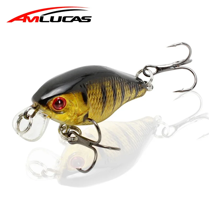 Amlucas طعوم صيد سمك البلمة 45 مللي متر 4.4g Crankbait الطعم الثابت توبواتر الاصطناعي Wobblers باس الكارب الصيد اكسسوارات WE304 Amlucas طعوم صيد سمك البلمة 45 مللي متر 4.4g Crankbait الطعم الثابت توبواتر الاصطناعي Wobblers باس الكارب الصيد اكسسوارات WE304