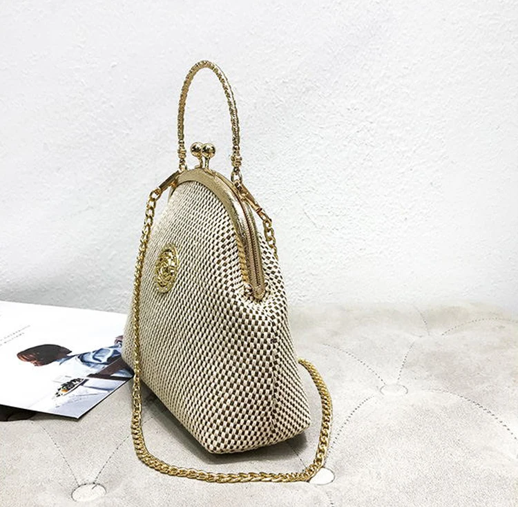 bags women shoulder crossbody bag shell kiss lock bag women's handbag (12)