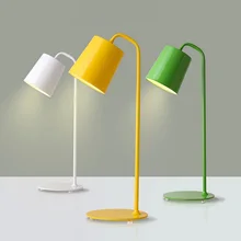 Скандинавский современный простой стол, лампы для чтения, железный глаз, Рабочий СВЕТОДИОДНЫЙ Настольный светильник, креативная индивидуальность, офисный Настольный светильник, FG296