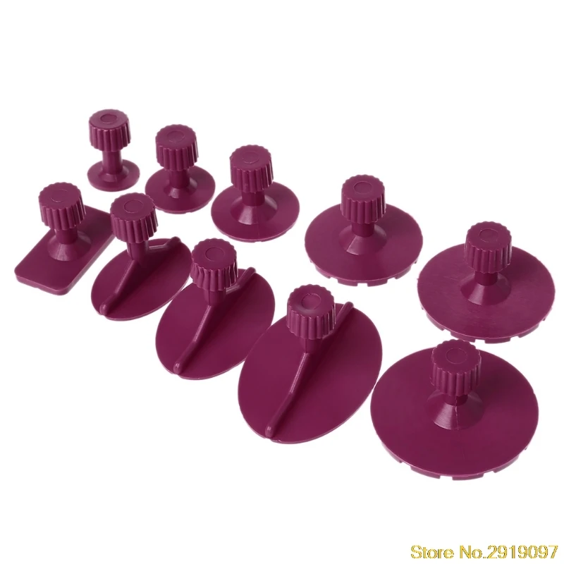 

Glue Pulling Tabs 10pcs Dent PullePaintless Removal Body Repair Tools Kit Drop Shipping Support