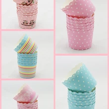 50 шт. красочные бумажные чашки для торта, духовки, инструменты для выпечки, лоток, вкладыши для выпечки, чашки для кексов, кухонные капкейки, чехлы