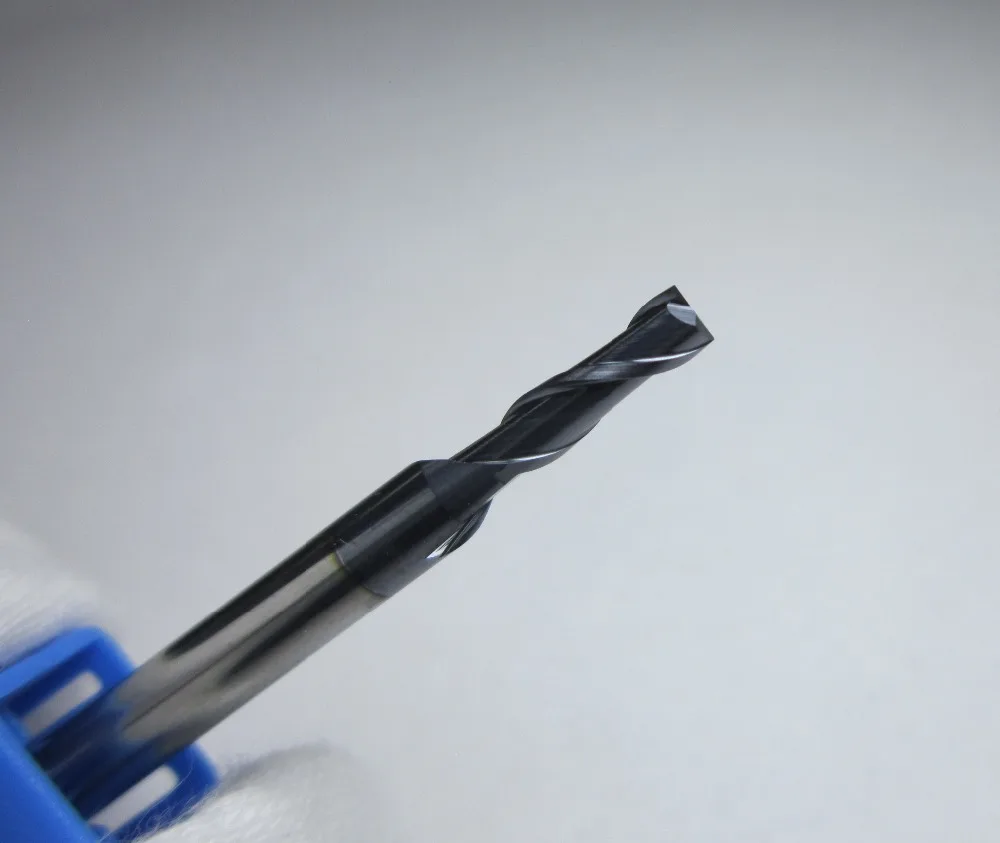 

Diameter 3mm HRC45 Two 2 flutes flat tungsten carbide end mills milling cutter CNC machine cutting tools for steel 45HRC L=50mm